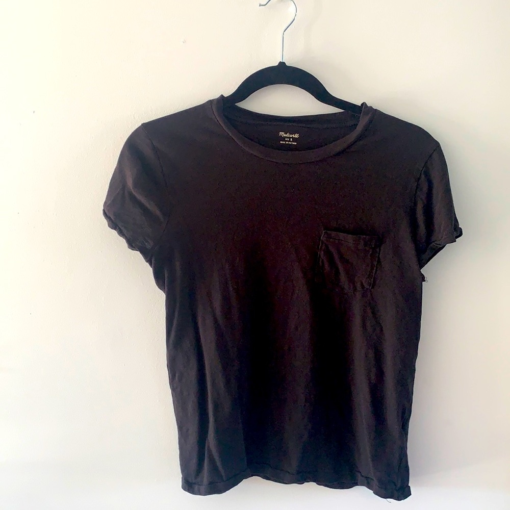 Madewell black tee